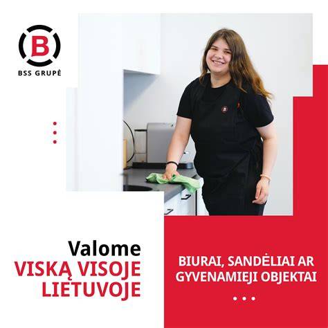 Žingsnius seka bei valymo tvarka