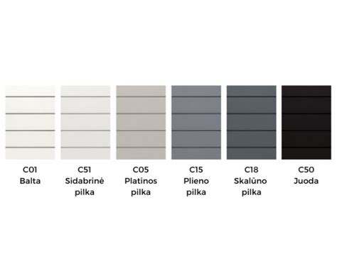 Infografika: Pluoštiniai cementai - Cedral dailylentės