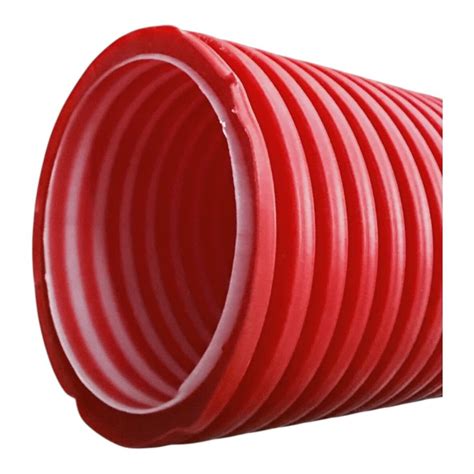 Techninė diagrama: D110 HDPE gofruotas vamzdis su mova