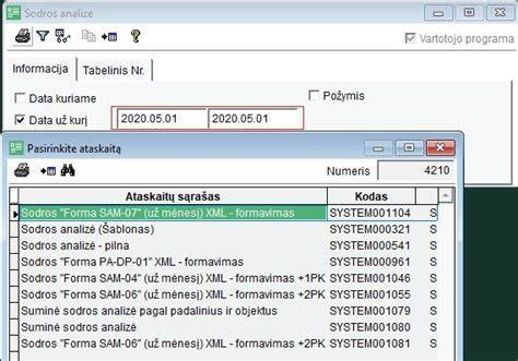 Schema: Darbdavio ataskaitų teikimo ir „Sodros“ apskaičiavimo procesas