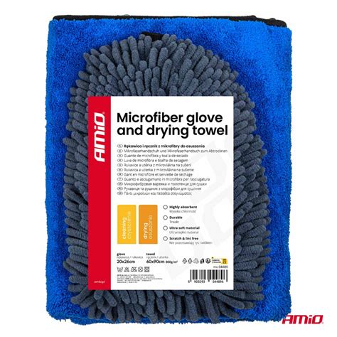 Brilliatech molio produktų linijos vizualizacija: molių juostelė, pirštinė, rankšluostis ir rutulys