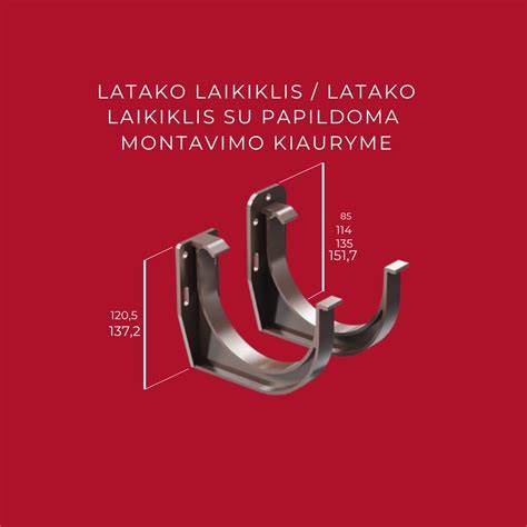 latako laikikliai schematiškai