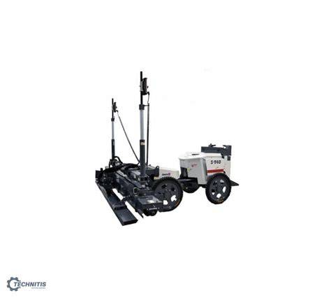 Somero S-940 lazerinė lyginimo mašina darbo vietoje