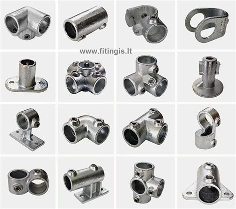 Cinkuoti vamzdžių sujungimo fitingiai