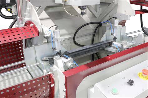 Nuotrauka: CNC staklės profilių apdirbimo procese