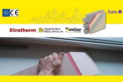 Xtratherm SAFE-R plokštės su fenolio putomis ir stiklo pluošto danga