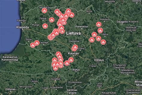 Logistika ir pristatymo žemėlapis - kur galima paimti prekes