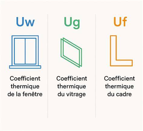 Termoizoliacijos principas: Uw = Ug x Ag + Uf x Af + ψg x Lg + ∅