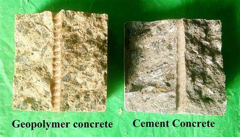 Geopolimerinis cementas vs. tradicinis Portland cementas