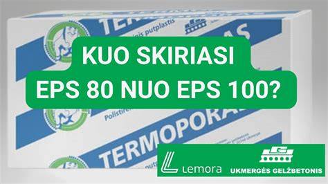 Matmenų stabilumas ir terminis plėtimas EPS 80 NEO