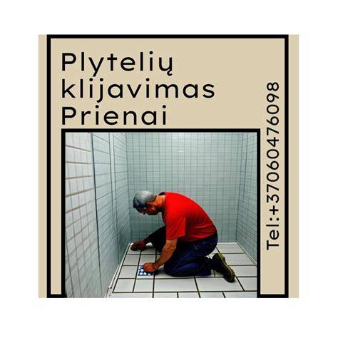 Grindų plytelių klojimo schema