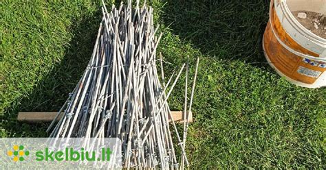 Medžiagų komplektas grindų betonavimui su plastifikatoriais ir armavimu