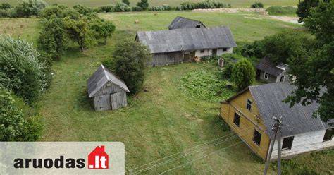 Žemėlapio fragmentas rodo įmonės lokacijas Jurbarko rajone