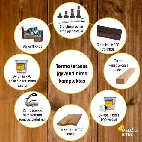 Infografika: termo medienos impregnavimo grandinė