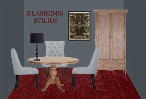 Įvairūs stiliai: Skandinaviškas, Klasikinis, Ryškus/Kontrastingas, Kaimiškas