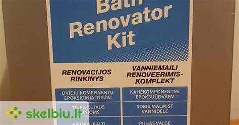 Pavyzdinės vonios renovacijos kainų schema