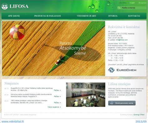 Lifosa: pagrindiniai įmonės pasiekimai ir eksporto mastas