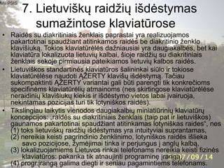 Infografika: Saugos funkcijų sąrašas ir jų išdėstymas smulkintuve