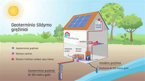 Infografika: Grindinių šildymo schema ir veikimo principai