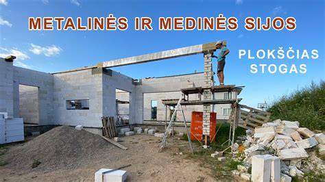 Grafikas: medinės vs metalinės perdangos sijų savybės