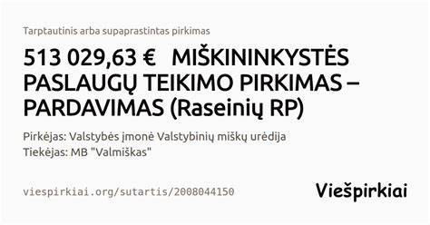 Miškininkystės paslaugų spektras (schema)