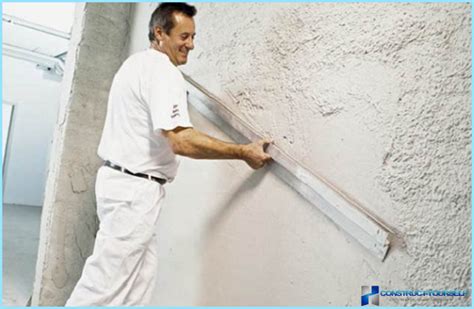 Sienų apdaila su gipso tinku ir grandikliu