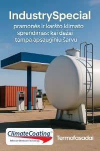 ClimateCoating IndustrySpecial dangos veikimo schema: termoizoliacinės dangos sluoksnio struktūra ir šilumos srauto mažinimo mechanizmas