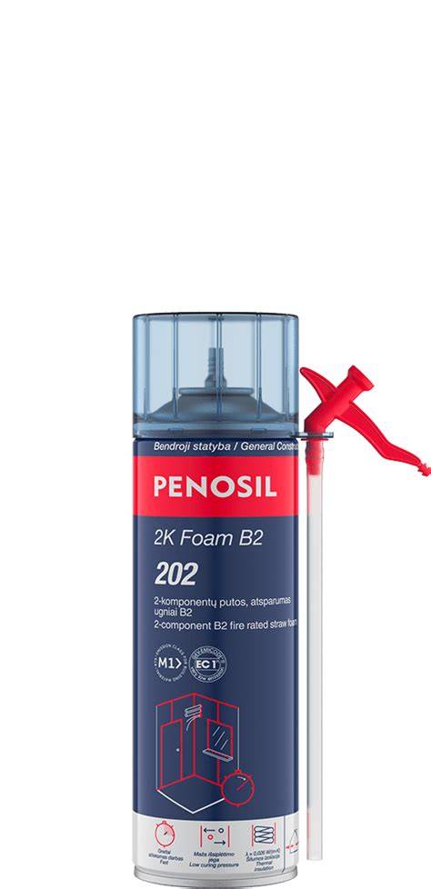 Penosil 2K Foam B2 202 putos iš arti