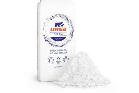 URSA Pure Floc - pučiamų vatos sprendimų vizualizacija