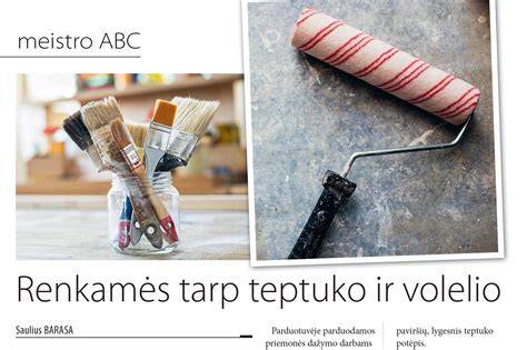 Teptuko tepimo technikos ir džiūvimo laikas