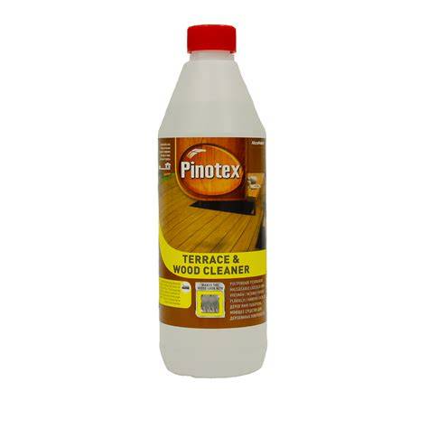 Pinotex Terrace & Wood Cleaner veiksmas