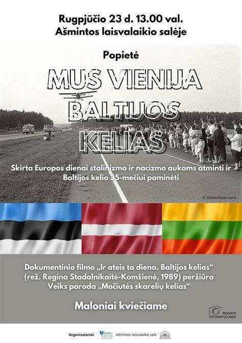 Infografika: Baltijos kelio maršrutas