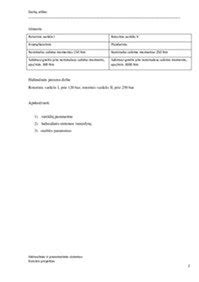Schema: stalviršio matmenų planavimas ir išpjovų skaičiavimas