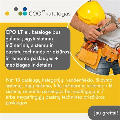 Šaltinis: rinkos katalogas ir techninės specifikacijos