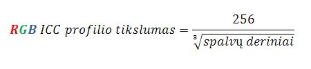 ICC profilio struktūra