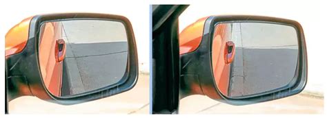 Automobilio veidrodėlių schematinis vaizdas