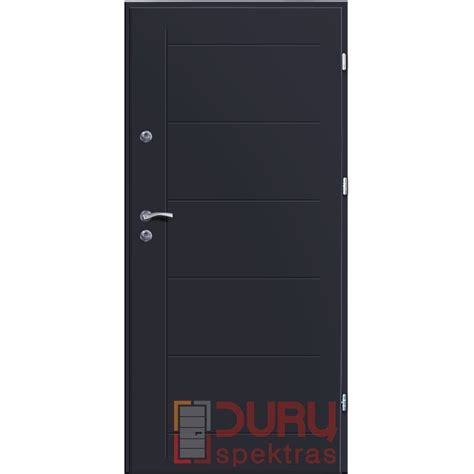 Metalinės durys su izoliacijos sluoksniais