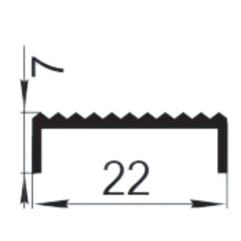 Sandarinimo tarpinės aliuminio profiliams