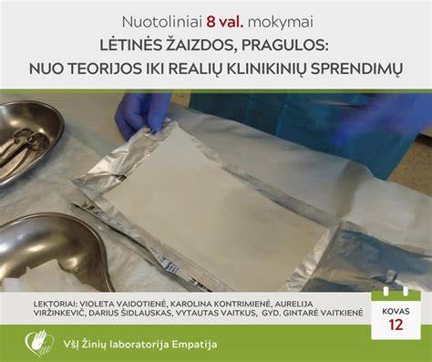 Infografika: Žaizdos gydymo žingsniai ir juostelių pasirinkimas