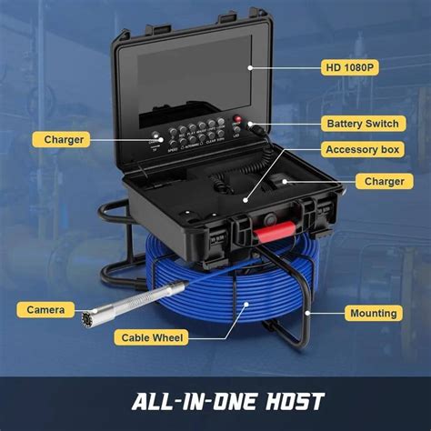 Nuotrauka Perfect Push Rod vamzdžių tikrinimo kameros