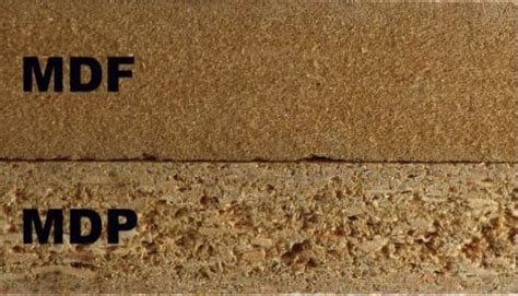 Palyginamoji lentelė: MDF, MDP, PP savybės