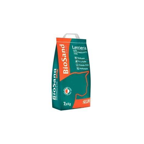 BioSand kraikas - įpakavimas ir grūdelių dydis 0,5-1,5 mm