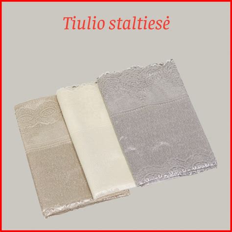lengvai valomo audinio impregnuotos staltiesės