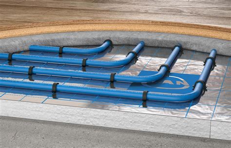 Daugiasluoksnio šildymo vamzdžio konstrukcija