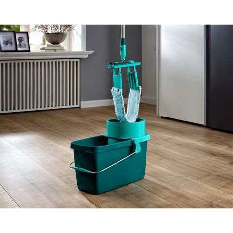 Infografika: LEIFHEIT Clean Twist System XL veikimo principas
