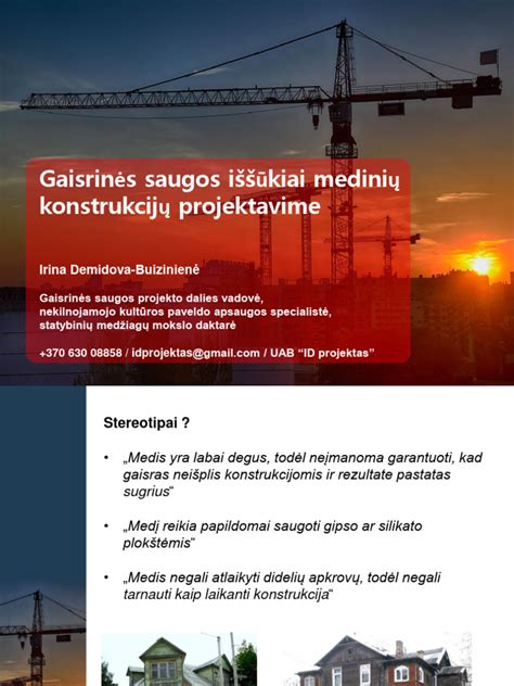 Medinių konstrukcijų priešgaisrinė apsauga