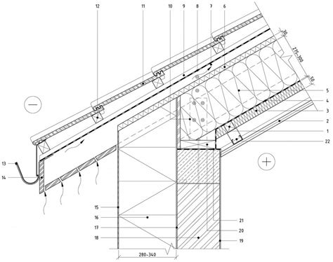 Stogo konstrukcijos schema: gegnių, murlotų, grebėstų ir ventiliacijos elementų išdėstymas