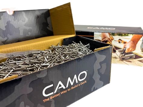 CAMO įrankiai ir medsraigčiai vizualiai