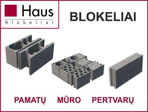Pertvarų mūrijimo pradžios planas: Bauroc Classic blokeliai, pamatų hidroizoliacija ir pirmoji mūro eilė