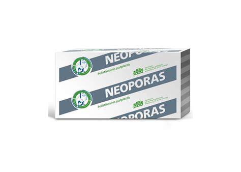 EPS vs Neoporas - terminės izoliacijos grafikas